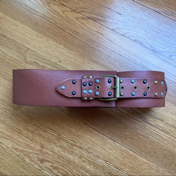 Linea Pelle Accessories - Anthropologie Boho High Waist Leather Belt